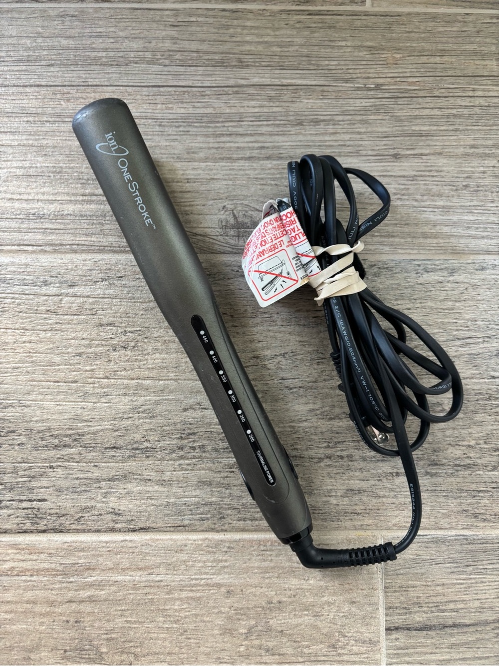ION One Stroke Volumizing Iron 1 Inch Hair Straightener